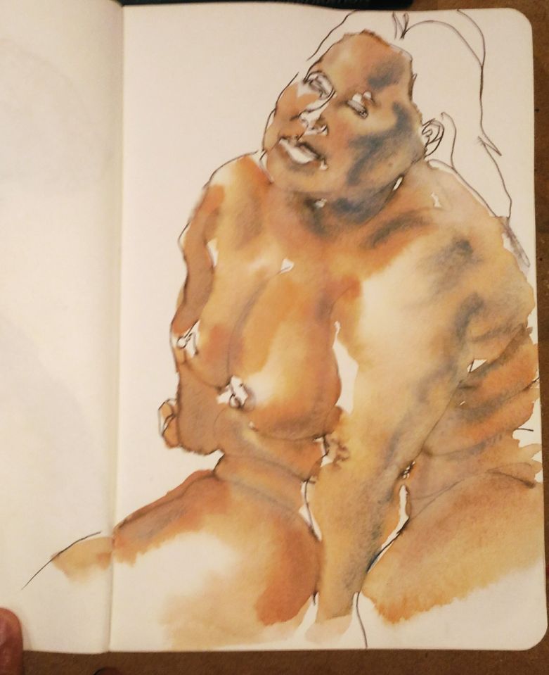 watercolor on paper
