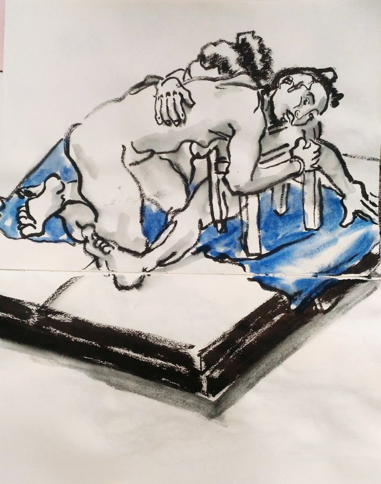 ink on paper