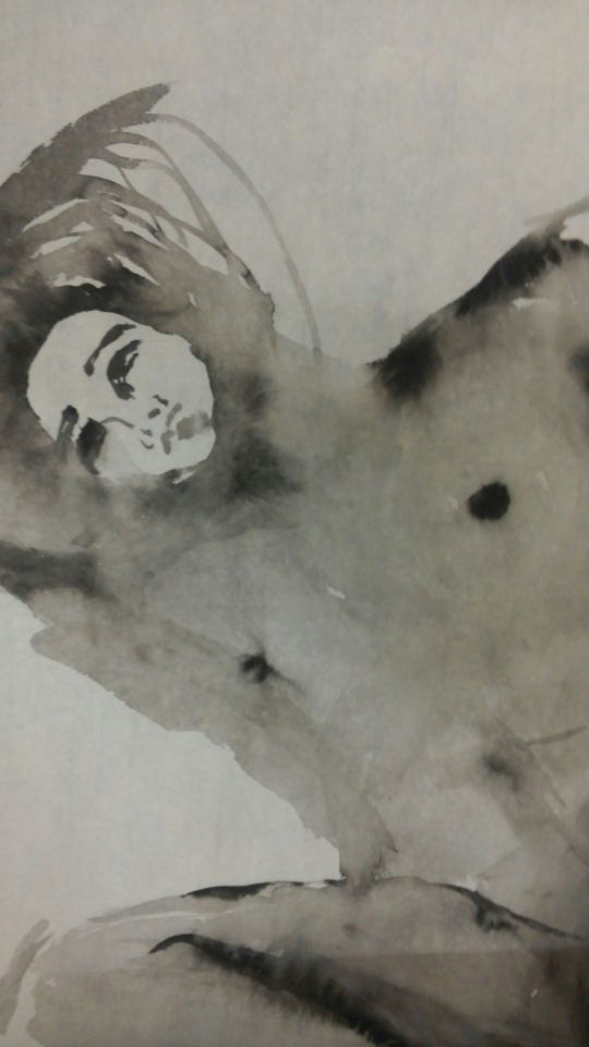 Ink on paper