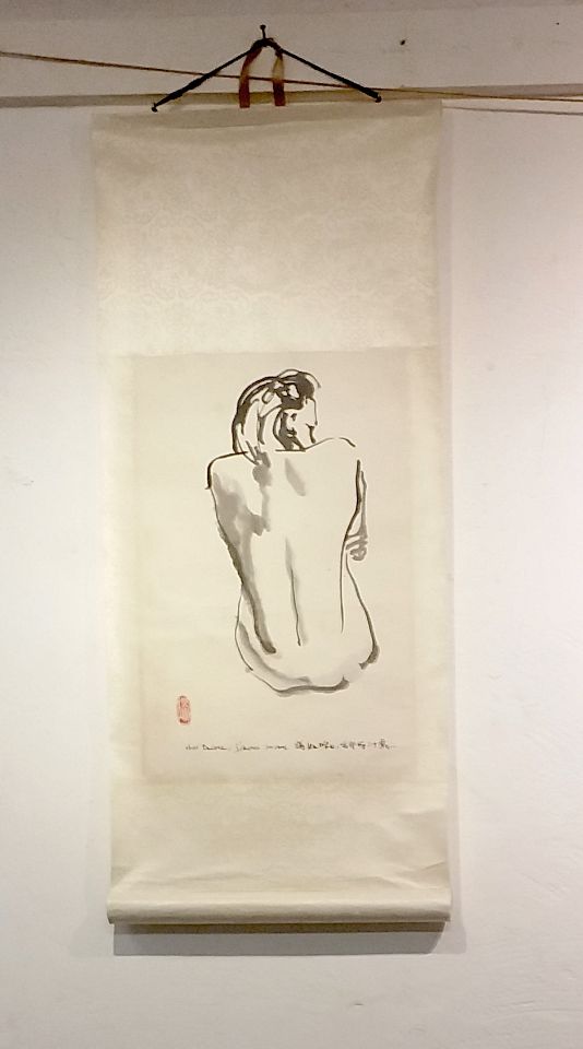 Technique: Chinese ink paint & Chinese mounting