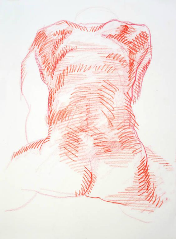 Colour pencil on paper