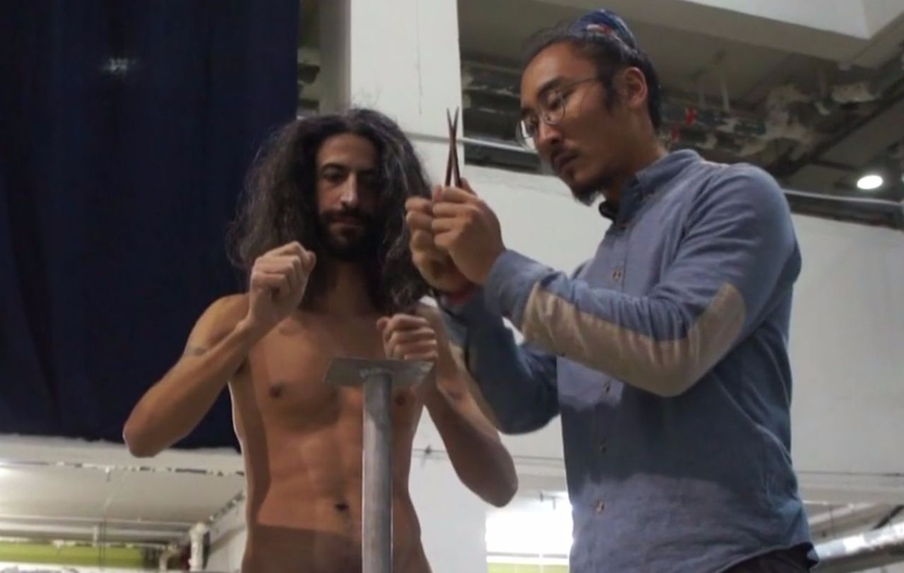 performance, February 4, 2016. INTERNATIONAL FESTIVAL OF CROSSING MEDIA, Hong Kong