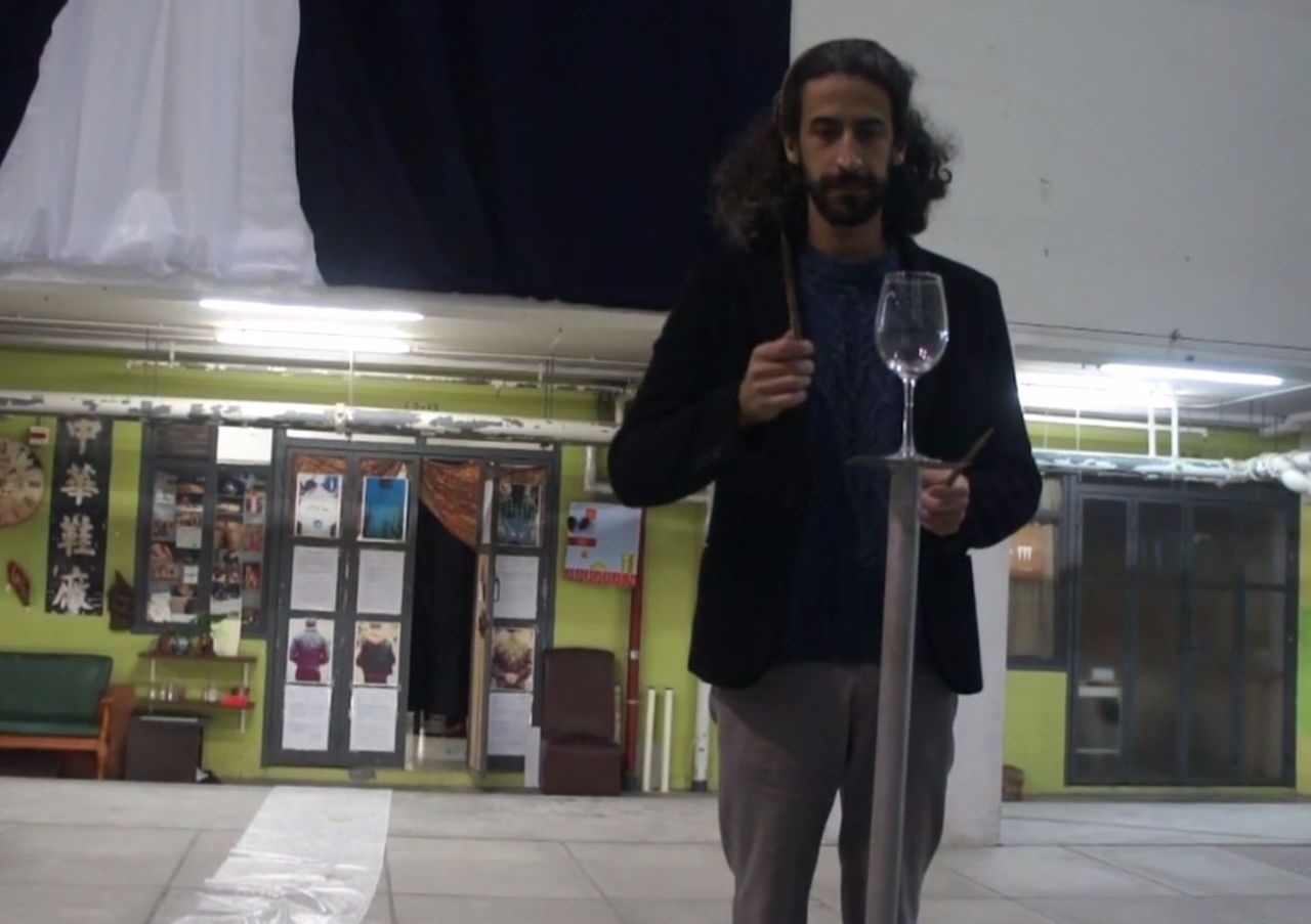 performance, February 4, 2016. INTERNATIONAL FESTIVAL OF CROSSING MEDIA, Hong Kong