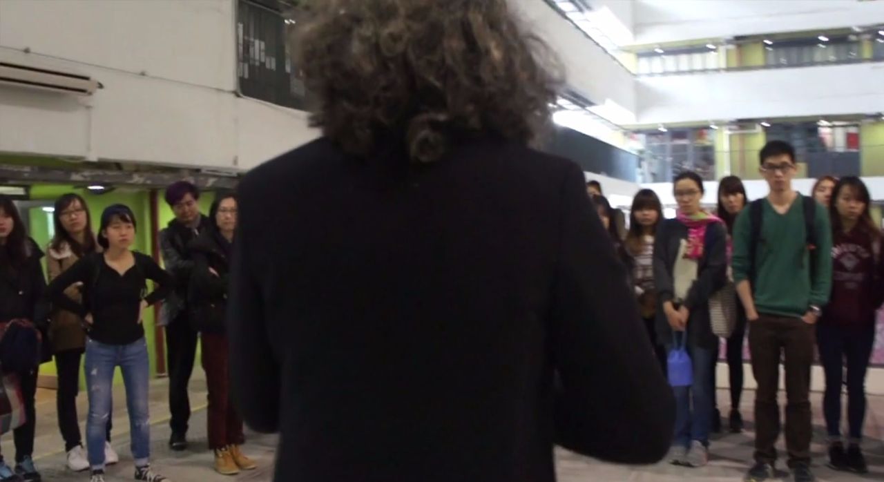 performance, February 4, 2016. INTERNATIONAL FESTIVAL OF CROSSING MEDIA, Hong Kong