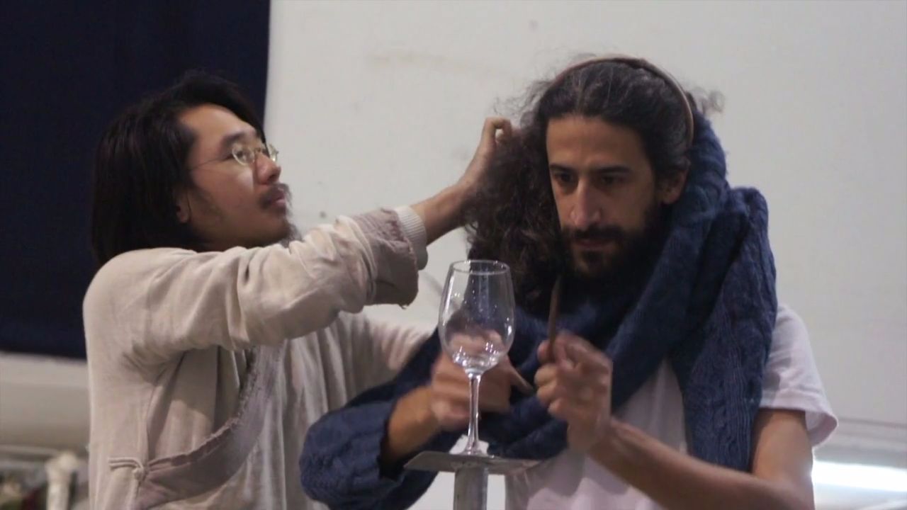 performance, February 4, 2016. INTERNATIONAL FESTIVAL OF CROSSING MEDIA, Hong Kong